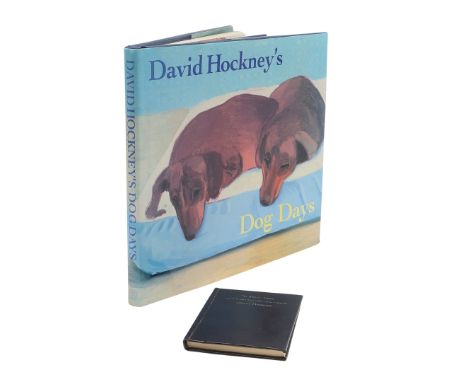 David Hockney. Six Fairy Tales from the Brothers Grimm, presentation copy inscribed in blue pen to half-title, illustrated wi