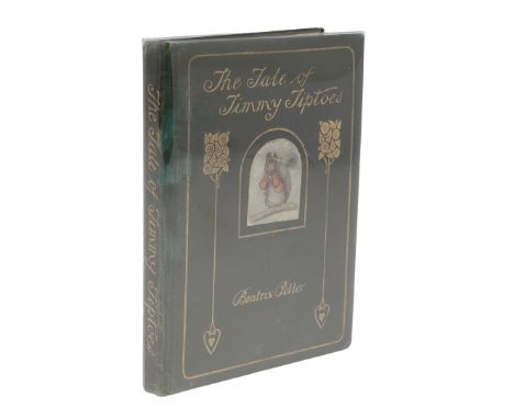 Beatrix Potter. The Tale of Timmy Tiptoes, first edition deluxe issue, 26 colour illustrations, all edges gilt, publishers or