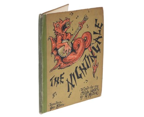 R. Andre. The Nightingale: Dished up on China Plates, first edition, illustrated throughout with black and white engravings, 