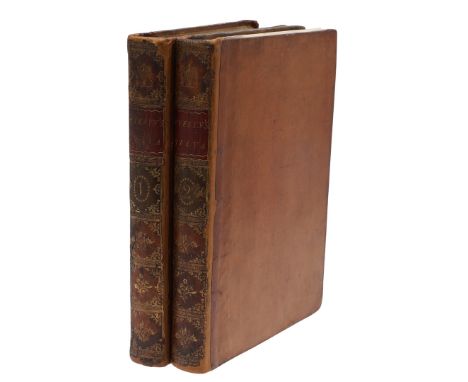 John Evelyn. Silva: or, A Discourse of Forest-Trees... with notes by A. Hunter, 2 volumes, new edition, PRESENTATION COPY, in