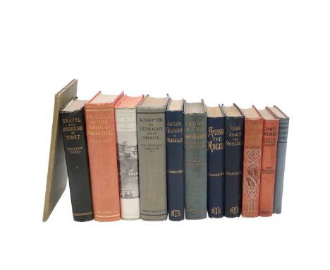E. G. Kemp. Wanderings in Chinese Turkestan, first edition in book form, 8 septa plates, original cloth gilt, large 8vo, Lond