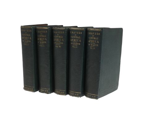 Henry Barth. Travels and Discoveries in North and Central Africa: being a Journal of an Expedition undertaken under the auspi