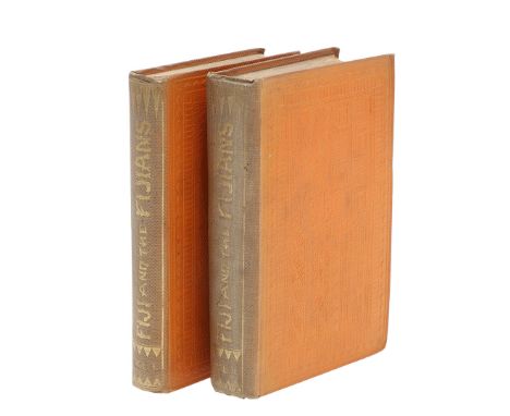 Thomas Williams and James Calvert. Fiji and the Fijians, edited by George Stringer Rowe, 2 volumes, first edition, half-title