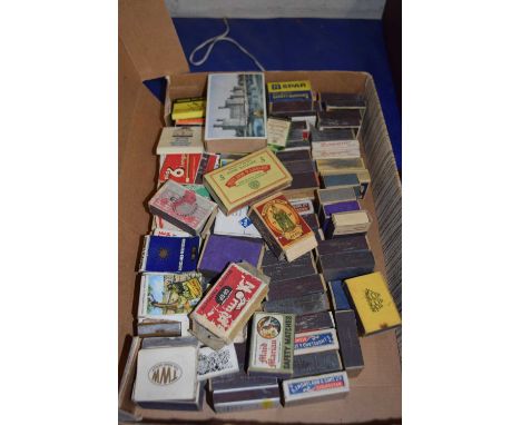 Collection of vintage match boxes
