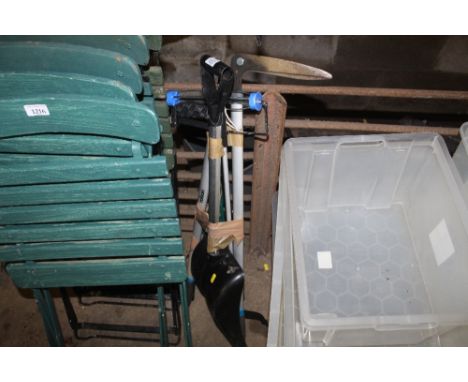 A quantity of gardening tools
