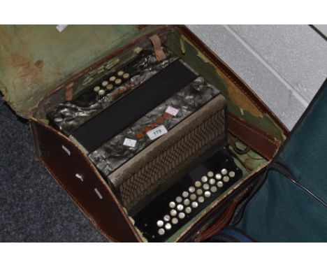 A Hohner Club IV accordion