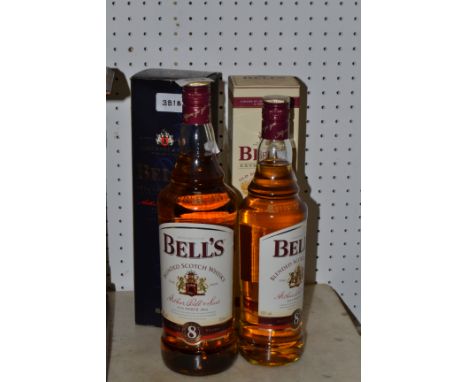 Bells Blended Scotch Whisky, aged 8 years,  40%, 70cl;  another, boxed;  another, 1 litre;  another, Special Reeve, boxed (4)