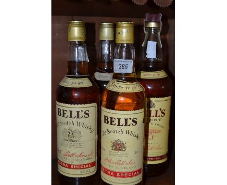 Bell's Finest Old Scotch Whisky, 40%, 1 litre;  75cl;  70cl (4)