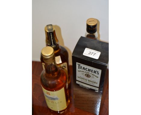 Wm Teacher & Sons Ltd, Glasgow, Teachers Highland Cream, 40%, 75cl;  others, 70cl ;  Fine Old Pure Malt Scotch Whisky, select