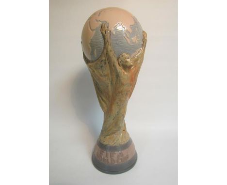 A Lladro porcelain 1978 Sport Billy, Fifi world Cup Trophy, 35cm h. 