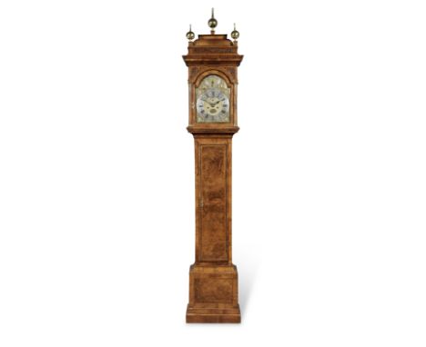 A very fine first half of the 18th century walnut longcase clockDaniel Quare and Stephen Horseman, London, No. 199The stepped