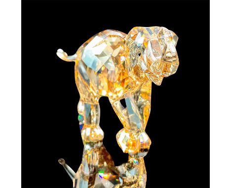 Lead crystal figural excellently crafted in a light sand crystal, exclusively available to SCS members for a year. Artist sig