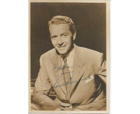 Paul Henried signed 5x7 vintage photo, dedicated Victor Lazlo in Casablanca actor. Good Condition. All signed items come with