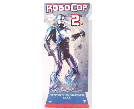 A superb rare vintage c1990 ' Robocop 2 ' shop advertising display standee. Likely for the first video release. The standee d