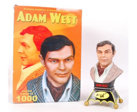 A rare ' Masked Avenger Studios ' made limited edition Batman ' Adam West ' bust. Sculpted by Ruben Procopio. Limited edition