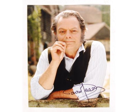 Sir David Jason : A beautiful 8x10" colour publicity photograph depicting Sir David Jason as Pop Larkin in ' The Darling Buds