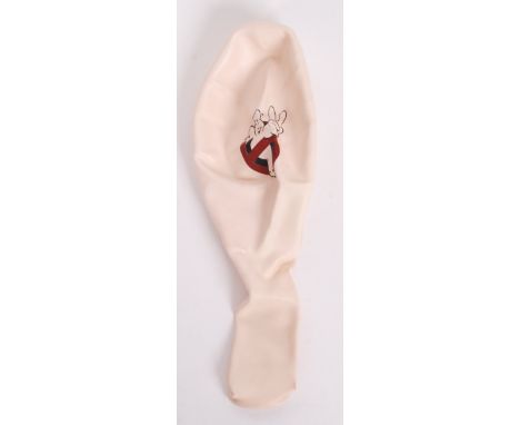 A rare vintage production made balloon from ' Ghostbusters II '. Balloons like this can be seen during the Ghostbusters' comm