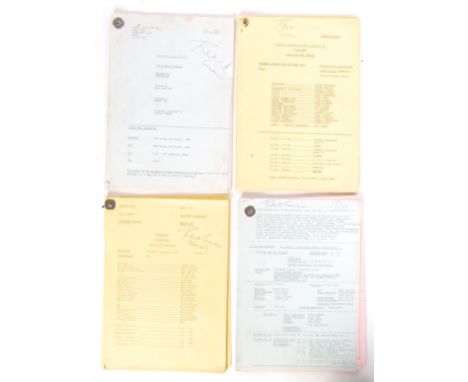 A good collection of 4x vintage BBC / LWT British Comedy / sitcom Camera Scripts relating to character actor Robert Goodman .