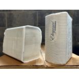 2 Cases - White MultiFold Towel