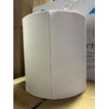 24 Rolls - Large White Roll Towels