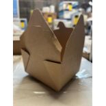 2 Cases - #1 Folded Take Out Box (Pack 450)