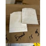8 Cases - Sm Paper Bags - (5) Wh 3.5x5 and (3) Foil Sandwich #300519 - (Pack 1000)