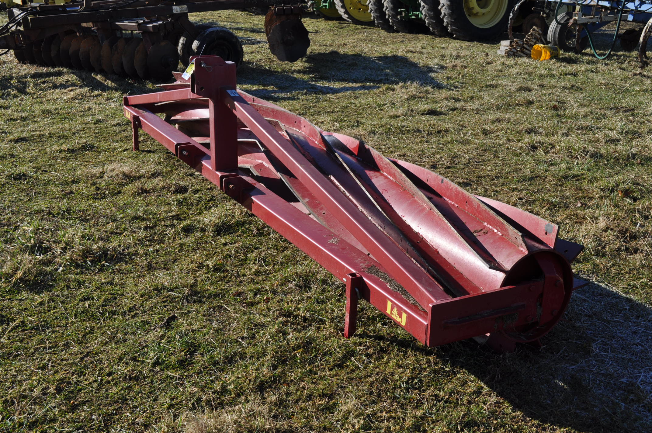 16’ I & J Cover Crop crimper/roller, 3 pt