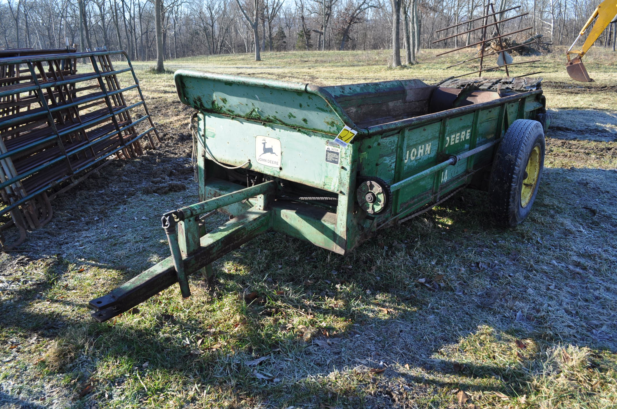 John Deere 44 Manure Spreader Wood Floor 540 Pto