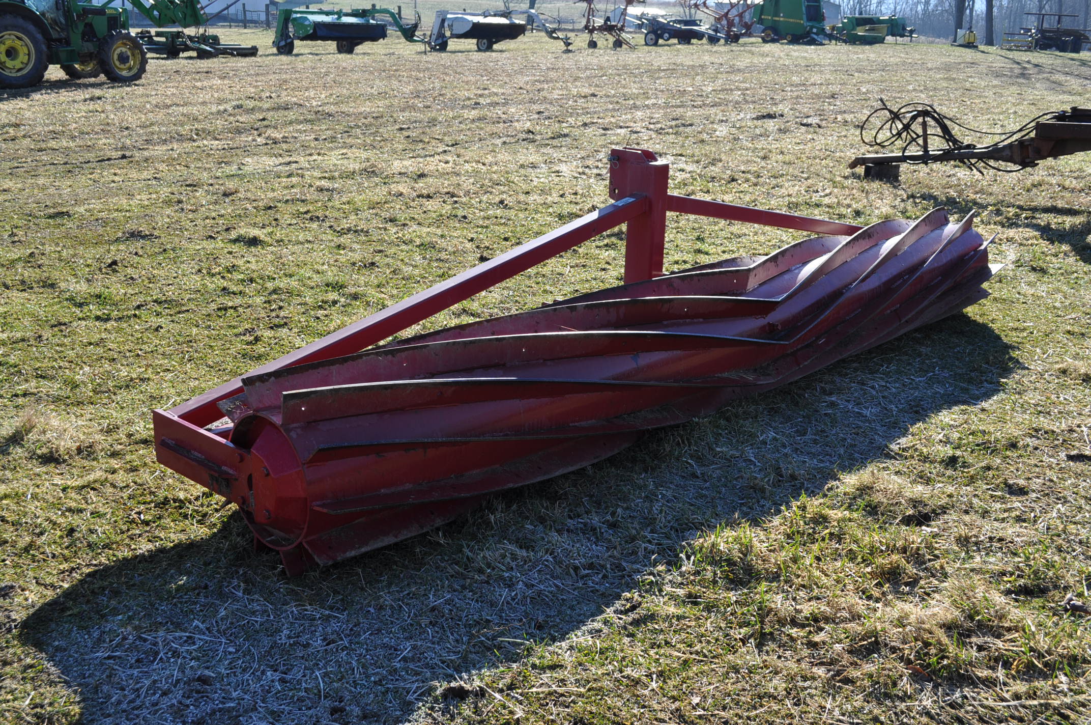 16’ I & J Cover Crop crimper/roller, 3 pt