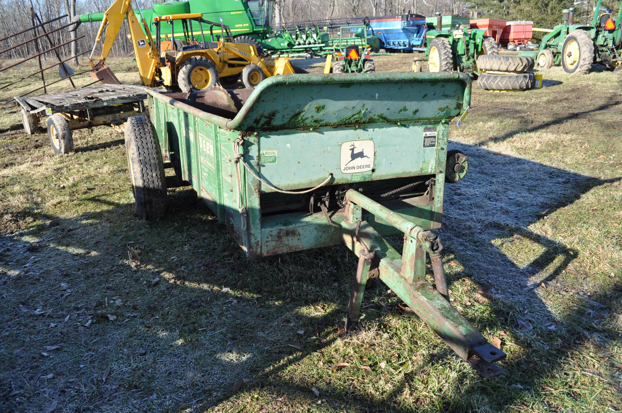 John Deere 44 Manure Spreader Wood Floor 540 Pto