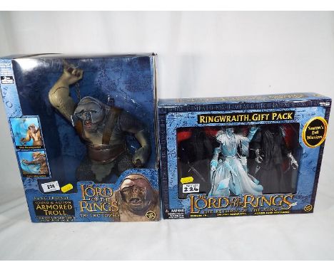 Lord of the Rings - two mint in box Lord of the Rings figures to include The Two Towers electronic sound and action armoured 