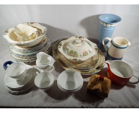 A dinner service by Midwinter, a bachelor service by Aynsley and other