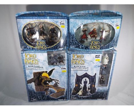 Lord of the Rings - a collection of mint in box Lord of the Ring figures to include The Lord of the Rings Armies of Middle-Ea