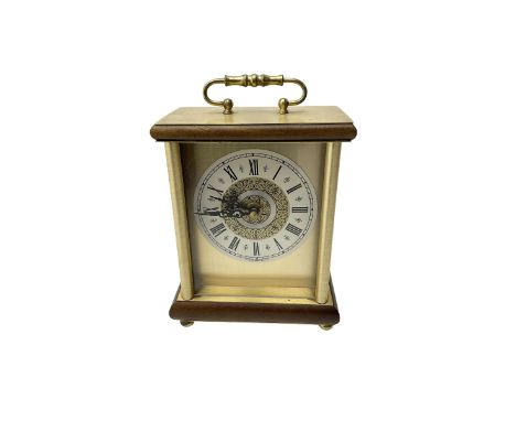Smiths 20th century battery operated mantle clock