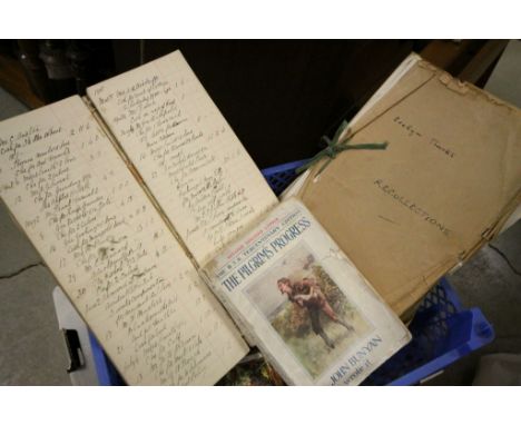 Ephemera - Large Illustrated People's Bible, Victorian and Later Children's Annuals, Late 19th / Early 20th century Ledger, B