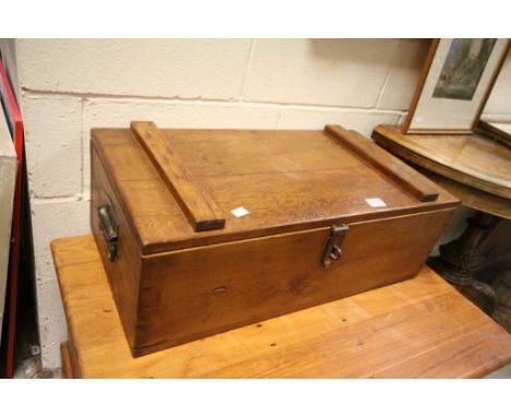 Vintage Pine Tack Box