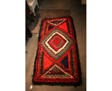 Handmade Rug made from different materials