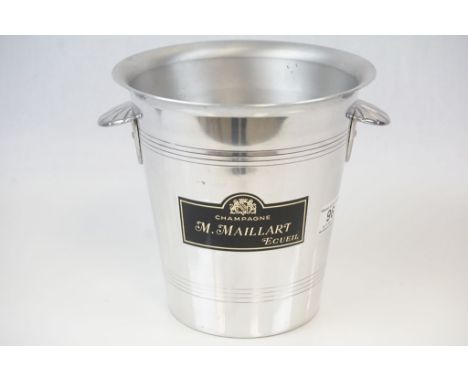 French ' Champagne M. Maillart Ecueil ' Ice  Bucket