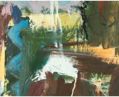 Anne WALLACE (Newlyn School Of Art) Untitled (Abstract Landscape) 



Oil on paper, signed to verso, 26 x 33 cm, framed 43 x 