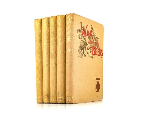 Brown, Harold WAR WITH THE BOERS: AN ACCOUNT OF THE PAST AND PRESENT TROUBLES WITH THE SOUTH AFRICAN REPUBLICS (5 VOLS.) Lond