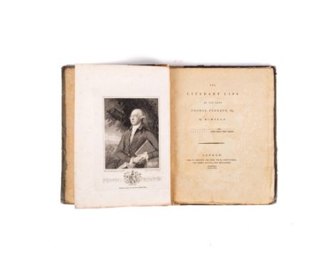 Pennant, Thomas THE LITERARY LIFE OF THE LATE THOMAS PENNANT London: Benjamin and John White, 1793 8vo, 144pp. With frontispi