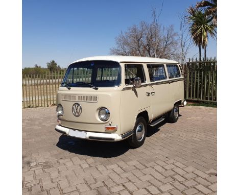 A 1969 VW KOMBI BAY WINDOW DELUXE This well-preserved example is fitted with the original "deluxe" interior trim, side steps,