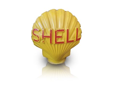 YELLOW SHELL PETROL PUMP LIGHT SIGN