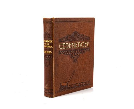 Klooper, H. J. GEDENKBOEK â€“ VAN DIE OSSEWAENS OP DIE PAD VAN SUID-AFRIKA 1838-1939 Kaapstad: Deur die Nasionale Pers, 1940 