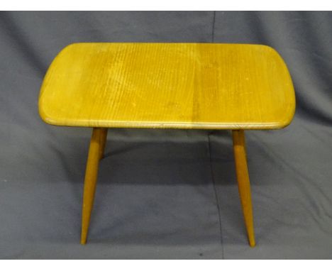 LIGHT ERCOL COFFEE TABLE, 44cms H, 68cms W, 42cms D