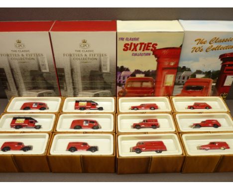 CORGI ROYAL MAIL GIFT SET, four boxes containing three vehicles each