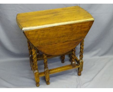 BARLEY TWIST GATE-LEG TABLE