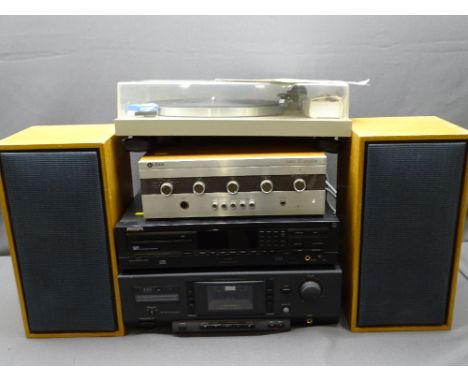 LEAK DELTA 30 AMPLIFIER, Pioneer PL-512 turntable and other hifi separates and speakers
