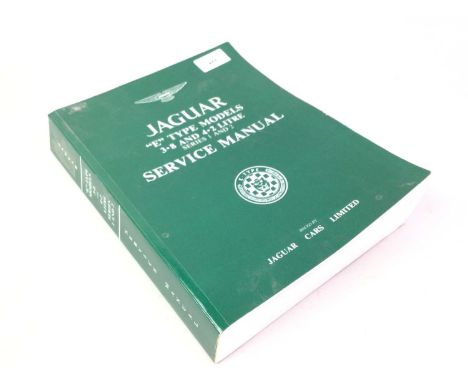 JAGUAR E-TYPE SERVICE MANUAL, for models 3.8, 4.2 Litre, series 1 and 2