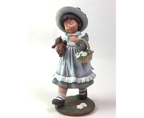 COLLECTION OF LLADRO AND OTHER FIGURES, including Aroma of Islands, boy with dog and puppies, Nao girl with flowers, Nadal gi